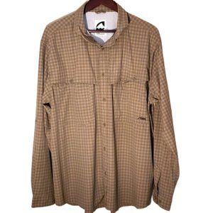 NWOT Mountain Khakis Jackson Hole Long Sleeve Plaid Fishing Shirt  XXL